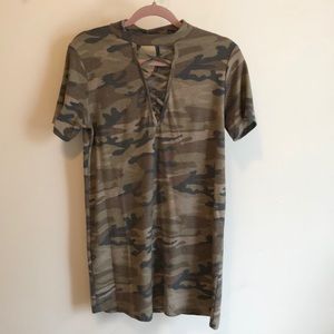 Forever 21 camouflage dress